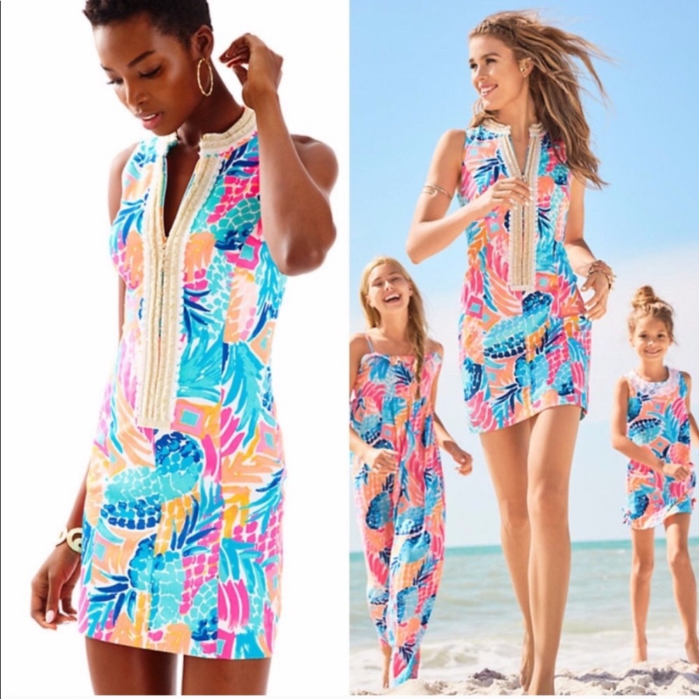 Lilly Pulitzer Multi Goombay Smashed Alexa Shift